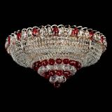 Люстра Кольцо пирамида шар 40 мм красная в Новокузнецке Люстра Кольцо пирамида шар 40 мм красная в Новокузнецке