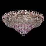 Люстра Кольцо пирамида шар 40 мм розовая в Новокузнецке Люстра Кольцо пирамида шар 40 мм розовая в Новокузнецке