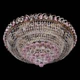 Люстра Кольцо пирамида шар 40 мм розовая в Новокузнецке Люстра Кольцо пирамида шар 40 мм розовая в Новокузнецке