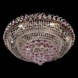 Люстра Кольцо пирамида шар 40 мм розовая в Новокузнецке Люстра Кольцо пирамида шар 40 мм розовая в Новокузнецке