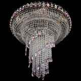 Люстра Кольцо №10 розовая в Новокузнецке