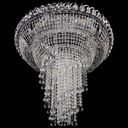 Люстра Кольцо №11 конусы в Новокузнецке Гусь Хрустальный