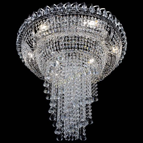 Люстра Кольцо №11 конусы в Новокузнецке Гусь Хрустальный