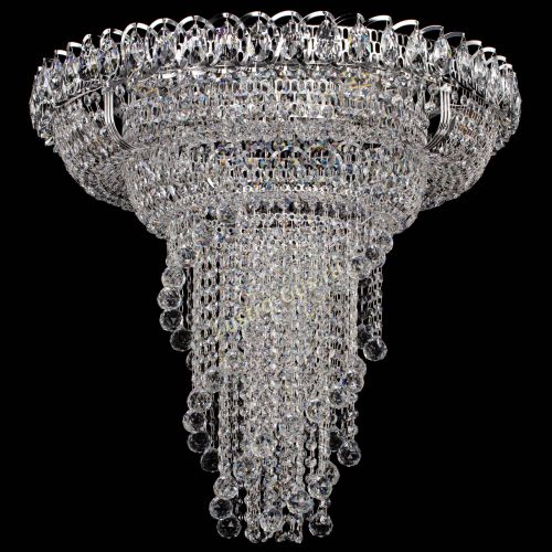 Люстра Кольцо №11 шар 30 в Новокузнецке Гусь Хрустальный