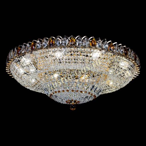 Люстра Кольцо Классика чайная 800 мм в Новокузнецке Гусь Хрустальный