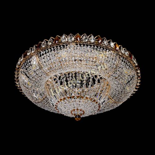 Люстра Кольцо Классика чайная 800 мм в Новокузнецке Гусь Хрустальный