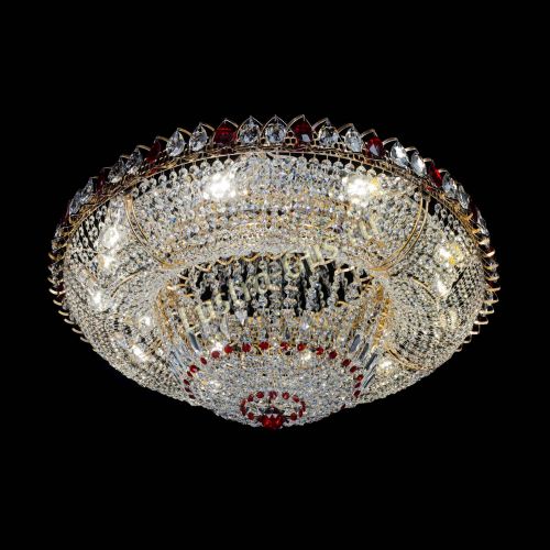 Люстра Кольцо Классика красное 800 мм  в Новокузнецке Гусь Хрустальный