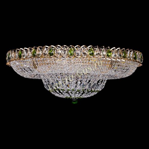 Люстра Кольцо Классика зеленое 800 мм в Новокузнецке Люстра Кольцо Классика зеленое 800 мм в Новокузнецке