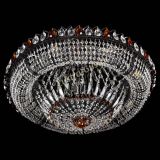 Люстра Кольцо Классика №8 Черная с чайными подвесками в Новокузнецке Люстра Кольцо Классика №8 Черная с чайными подвесками в Новокузнецке