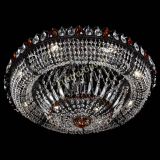 Люстра Кольцо Классика №8 Черная с чайными подвесками в Новокузнецке Люстра Кольцо Классика №8 Черная с чайными подвесками в Новокузнецке