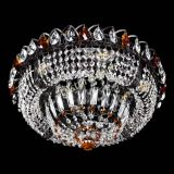 Люстра Кольцо Классика Черная с чайными подвесками в Новокузнецке Люстра Кольцо Классика Черная с чайными подвесками в Новокузнецке