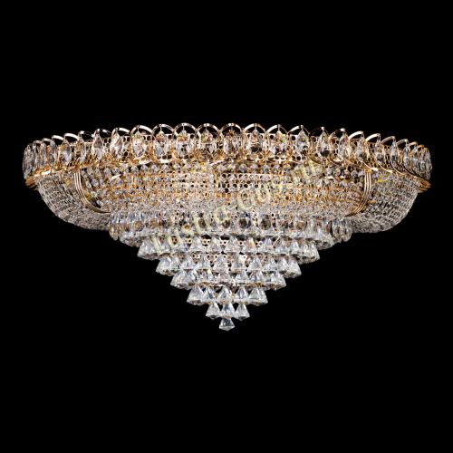 Люстра Кольцо Классика конус №10 в Новокузнецке Гусь Хрустальный