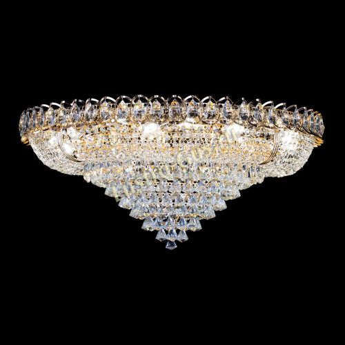 Люстра Кольцо Классика конус №10 в Новокузнецке Гусь Хрустальный