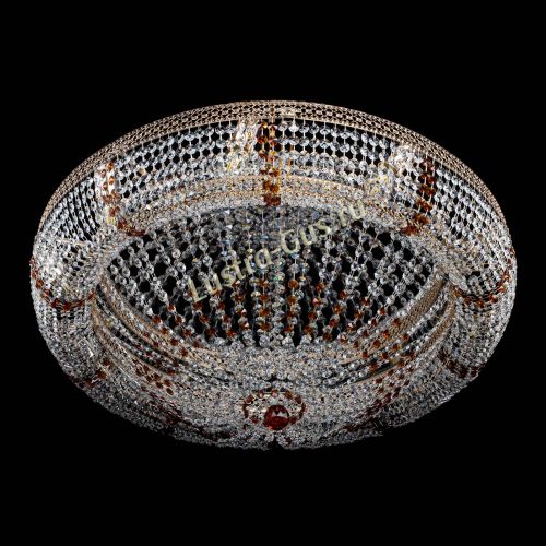 Люстра Кольцо Классика Венеция чайная в Новокузнецке Гусь Хрустальный