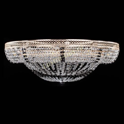 Люстра Кольцо Классика Венеция черная в Новокузнецке Гусь Хрустальный