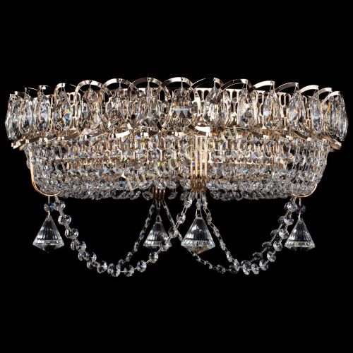 Люстра Кольцо Ожерелье конус в Новокузнецке Гусь Хрустальный