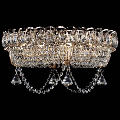 Люстра Кольцо Ожерелье конус в Новокузнецке Гусь Хрустальный