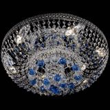 Люстра Кольцо Венеция №44 синяя в Новокузнецке Люстра Кольцо Венеция №44 синяя в Новокузнецке