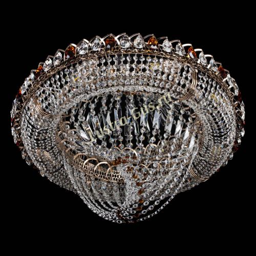 Люстра Кольцо Водоворот №8 чайная в Новокузнецке Гусь Хрустальный