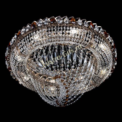 Люстра Кольцо Водоворот №8 чайная в Новокузнецке Гусь Хрустальный