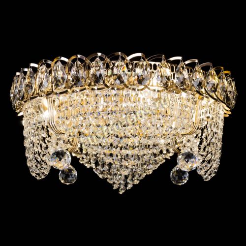 Люстра Кольцо Волна в Новокузнецке Гусь Хрустальный