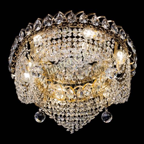 Люстра Кольцо Волна в Новокузнецке Гусь Хрустальный