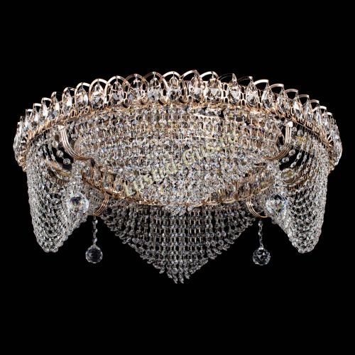 Люстра Кольцо Волна в Новокузнецке Гусь Хрустальный