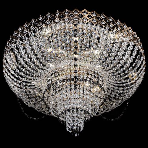 Люстра Корона №11 черная в Новокузнецке Гусь Хрустальный