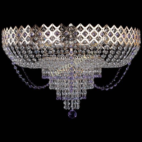 Люстра Корона №11 фиолетовая в Новокузнецке Люстра Корона №11 фиолетовая в Новокузнецке