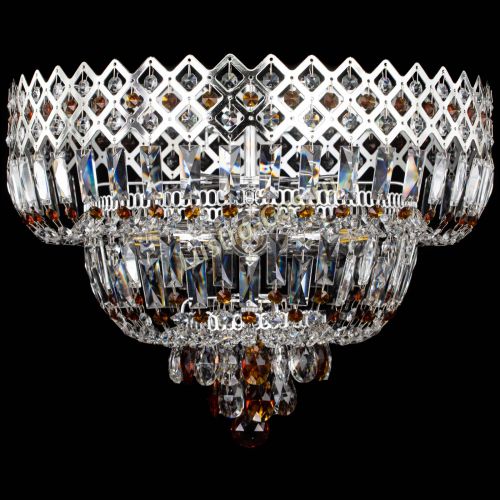 Люстра Корона №5 чайная в Новокузнецке Гусь Хрустальный