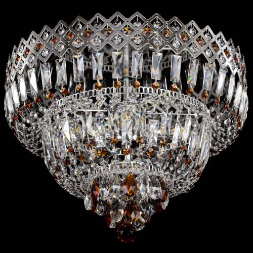 Люстра Корона №5 чайная в Новокузнецке Гусь Хрустальный