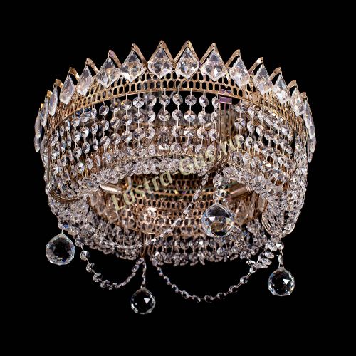 Люстра Корона Глория в Новокузнецке Гусь Хрустальный