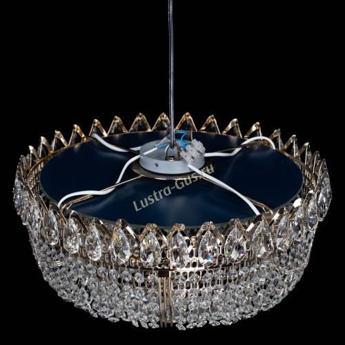 Люстра Корона Купол №4 в Новокузнецке Гусь Хрустальный