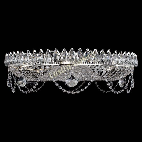 Люстра Корона Натали 700 мм в Новокузнецке Гусь Хрустальный