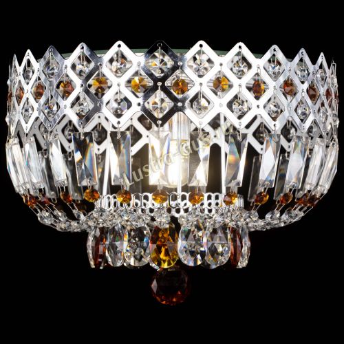 Люстра Корона пластинка №1 чайная в Новокузнецке Гусь Хрустальный