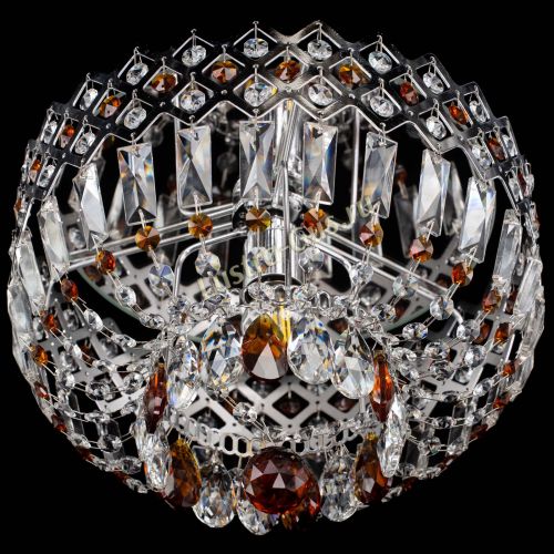 Люстра Корона пластинка №1 чайная в Новокузнецке Гусь Хрустальный