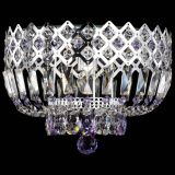 Люстра Корона пластинка №1 фиолетовая в Новокузнецке