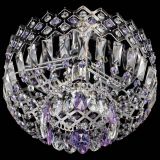 Люстра Корона пластинка №1 фиолетовая в Новокузнецке