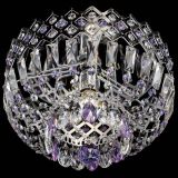 Люстра Корона пластинка №1 фиолетовая в Новокузнецке