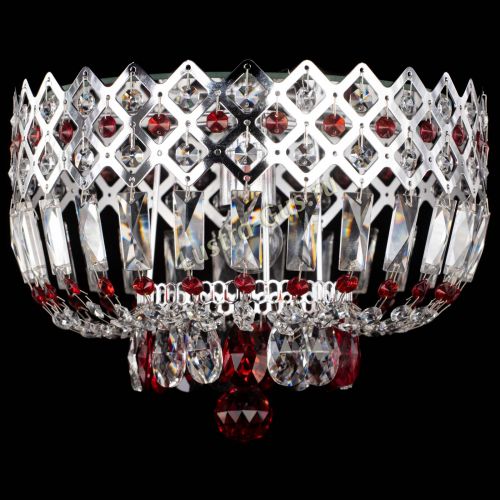 Люстра Корона пластинка №1 красная в Новокузнецке Люстра Корона пластинка №1 красная в Новокузнецке