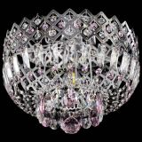 Люстра Корона пластинка №1 розовая в Новокузнецке Люстра Корона пластинка №1 розовая в Новокузнецке