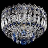 Люстра Корона пластинка №1 синяя в Новокузнецке