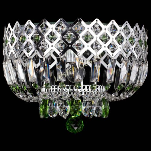 Люстра Корона пластинка №1 зеленая в Новокузнецке Люстра Корона пластинка №1 зеленая в Новокузнецке