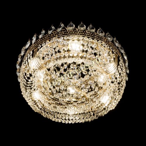 Люстра Корона Сетка 450 мм в Новокузнецке Гусь Хрустальный