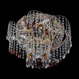 Люстра Космея №4 чайная, диаметр - 520 мм, цвет - золото, Люстры Гусь Хрустальный Люстра Космея №4 чайная, диаметр - 520 мм, цвет - золото, Люстры Гусь Хрустальный