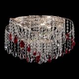 Люстра Космея №4 красная в Новокузнецке Люстра Космея №4 красная в Новокузнецке