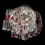 Люстра Космея №4 красная в Новокузнецке Люстра Космея №4 красная в Новокузнецке