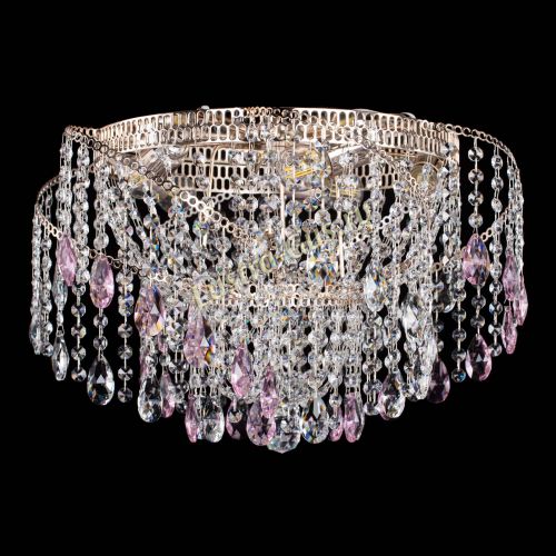 Люстра Космея №4 розовая в Новокузнецке Люстра Космея №4 розовая в Новокузнецке