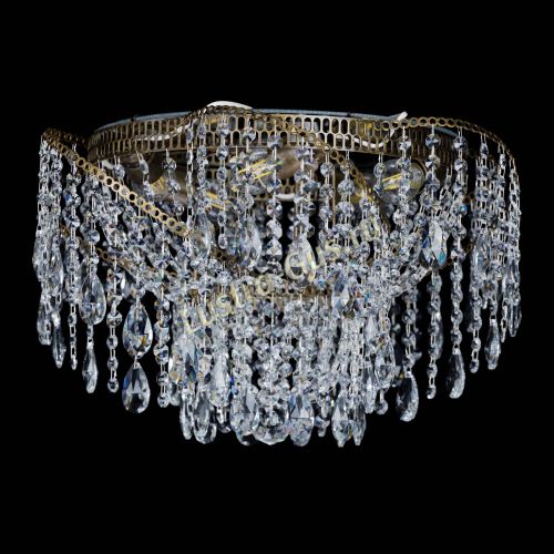 Люстра Космея №5 под бронзу в Новокузнецке Гусь Хрустальный