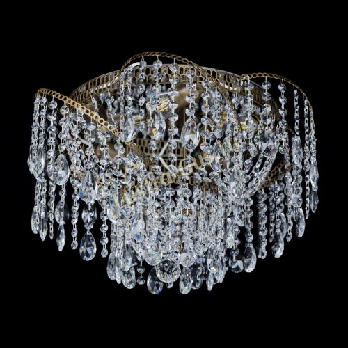 Люстра Космея №5 под бронзу в Новокузнецке Гусь Хрустальный